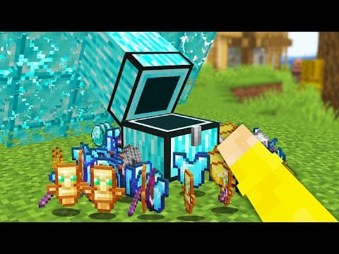 Minecraft, But Trees Are Chests..