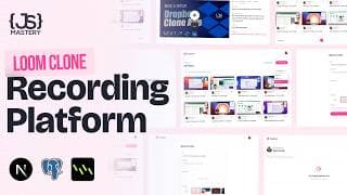 Build And Deploy A Full Stack Screen Recording & Video Sharing Platform | Next.js, Better Auth