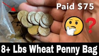 I Bought Over 8 Lbs Of Wheat Pennies - What Can We Find?
