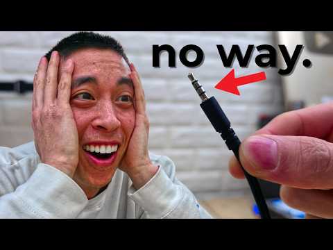 I Built A Pc That's Powered On With The Audio Jack