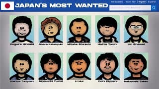 Japan's 10 Most Wanted List Explained
