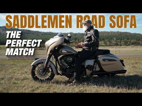 Saddlemen Road Sofa + Chieftain 116: A Match Made In Motorcycle Heaven