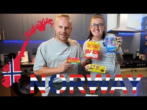 British Couple Tries Norwegian Candy – Instant Regret Or Sweet Surprise?