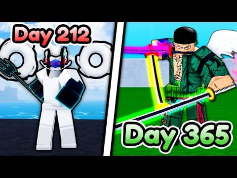 I Spent 365 Days Mastering Best Swords In Blox Fruit!