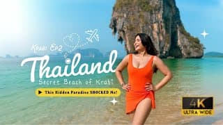 Don’t Skip These In Thailand!  🇹🇭: Krabi, Railay & Beyond 🏝️ | Secret Beaches 🌅 & Seafood 🦞 | Ep 2