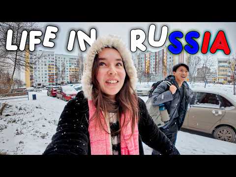 Taking My Asian Boyfriend to RUSSIA 🇷🇺 One Month Living In My Small City