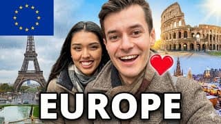Our Europe Trip: Paris Pickpockets, Rome Bucket List, Edinburgh Christmas… Real Europe