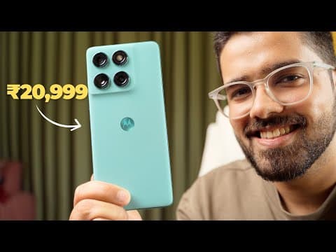 Moto Edge 60 Fusion Unboxing & Impressions: Best Under ₹25,000?!