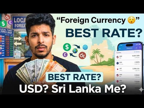 Currency Exchange Confusion 😵 Local Forex Vs App 😱  Kaha Mila Best Rate? Big Mistake Watch Till End