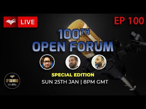 The Open Forum Episode 100