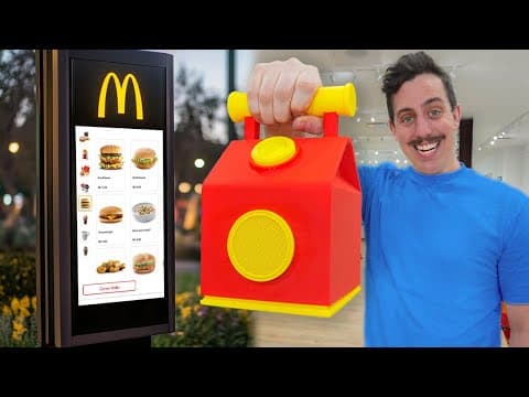 I Built A Device That Randomly Orders Me A Mcdonald's Meal