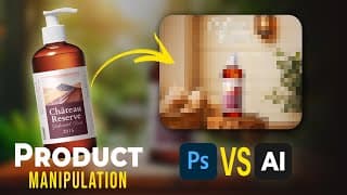 Product Photo Manipulation - Photoshop Vs Ai | X- Design
