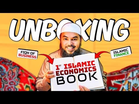🤯📚🔥unboxing A Groundbreaking Early Work On Islamic Finance & Economics! [must Watch]