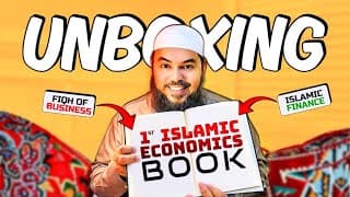 🤯📚🔥unboxing A Groundbreaking Early Work On Islamic Finance & Economics! [must Watch]