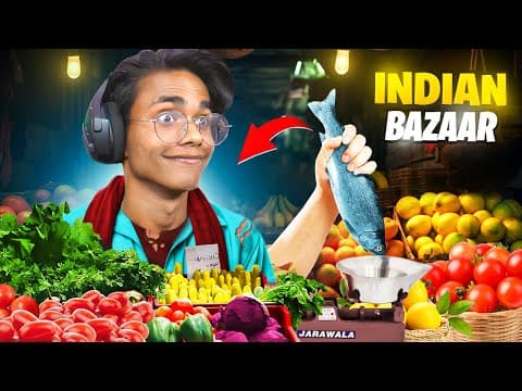I Started My New Indian Shop (bazaar Simulator)