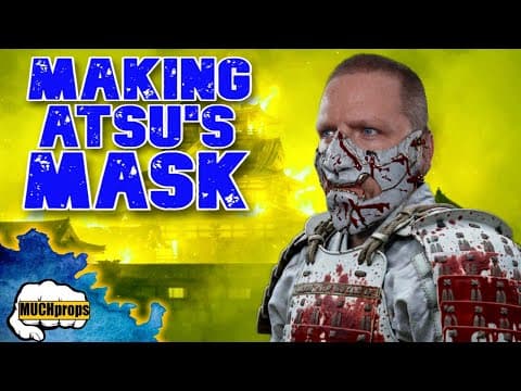 Making Atsu's Mask From Ghost Of Yotei