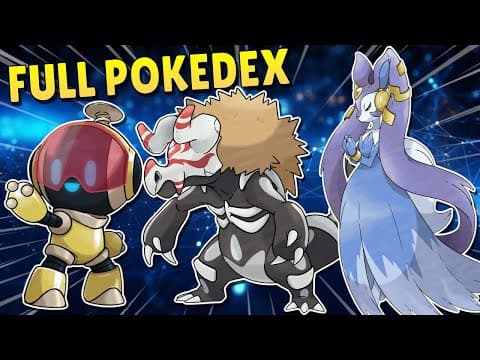 Full Finnita Pokedex - An In-depth Look At Futuristic Pokemon