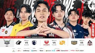 🔴 Live | Mpl Id S17 | Regular Season Day 3 Week 4 | English