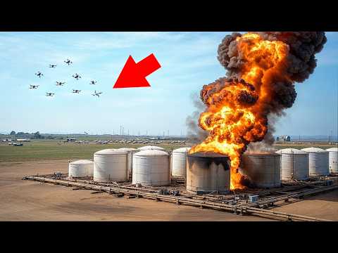 Ukrainian Drones Strike Russian Oil Depot - Then This Happened…