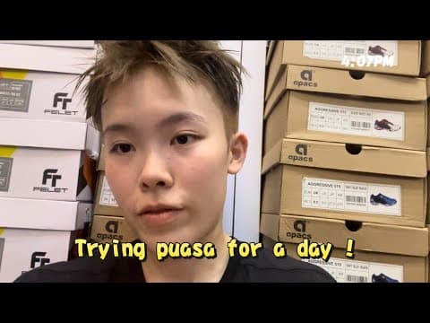 斋戒体验 Experience Fasting Like Muslims During Bulan Ramadan !