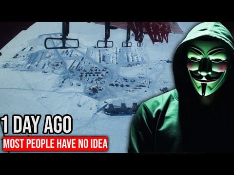 Um, Something Is Definitely Happening On Antarctica.. Are They Hiding It?