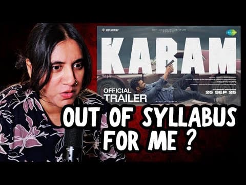 Karam Trailer Reaction | Vineeth Sreenivasan | Noble Babu Thomas | Ashmita Reacts