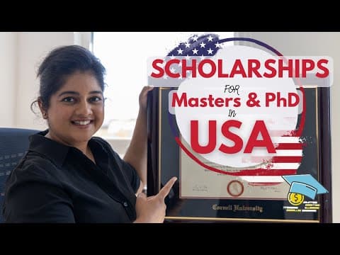 Full Scholarship For Masters & Phd Applicants | Fall 2026 In Usa
