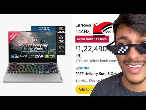I Got A Brand New Lenovo *gaming* Laptop With Intel® Core™ I7 Processor
