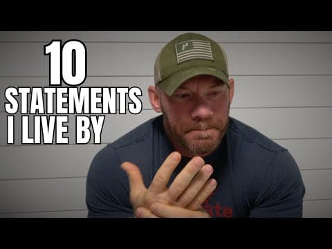 10 Statements I Live By & Some Huge News!
