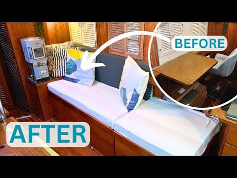 Boat Saloon Overhaul Before Vs After [ep 220]