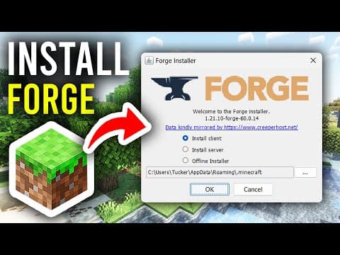 How To Install Forge For Minecraft - Step By Step