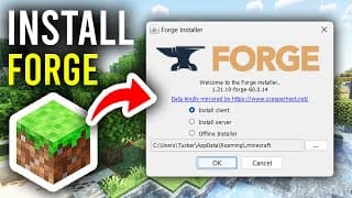 How To Install Forge For Minecraft - Step By Step