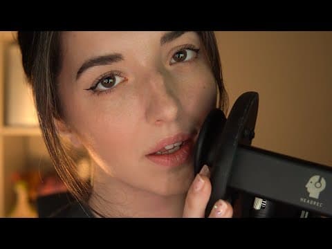 Asmr Ear Blowing & “shhh” With Background Music