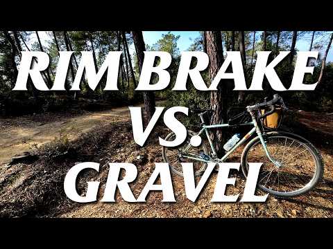 Cheap Decathlon Rim Brakes On Gravel
