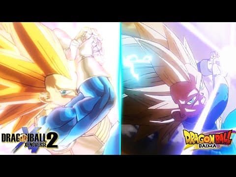 This Daima Super Saiyan 3 Vegeta Moveset Is Adapted From The Show! Dragonball Xenoverse 2