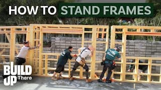 Standing My Own Frames On My Dream Family Home!