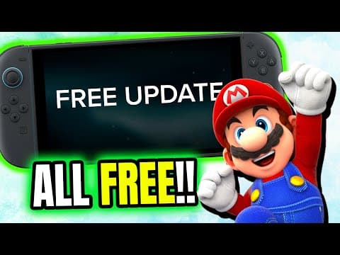 Big Nintendo Switch 2 Announcements… And It’s All Free!