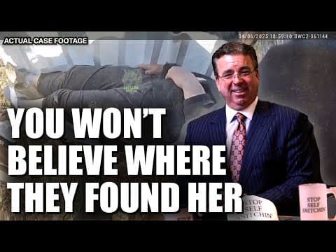 Criminal Lawyer Reacts To Missing Woman Found In The Most Unexpected Way