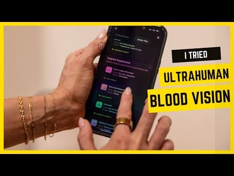 I Tried Ultrahuman Blood Vision🩸