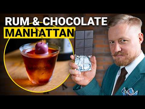 How I Made The Best Rum & Chocolate Cocktail | Masterclass