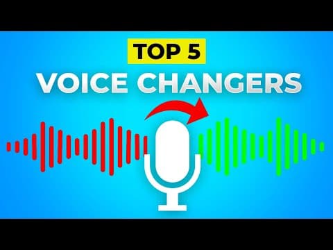 Top 5 Voice Changers For Pc (2025) - Free & Paid!