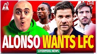 Alonso "excited" To Manage Liverpool! + Tonali & Diomande Linked! Liverpool Fc Latest Transfer News