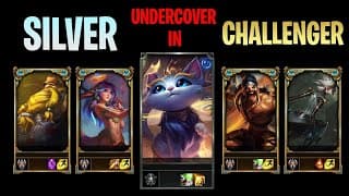 Silver Yuumi Goes Undercover In Challenger To Prove That No One Would Notice