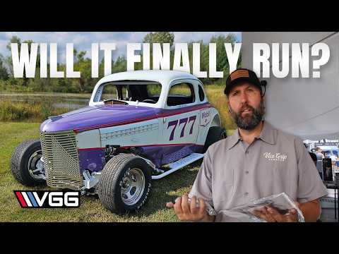 Legendary 777 Race Car Is Back! Wrenching Live At Iola! | Ignition Wiring & More | Part 1 Of 3