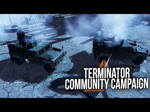 Terminator Grand Community Campaign - Mortar Trucks And Terminator Targets (ep21)