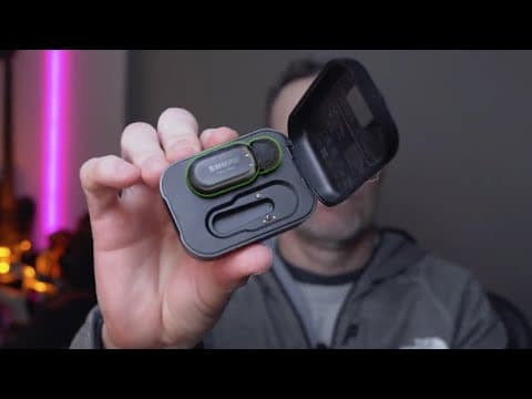 No Receiver Needed! Small Wireless Lav Microphone - Shure Movemic