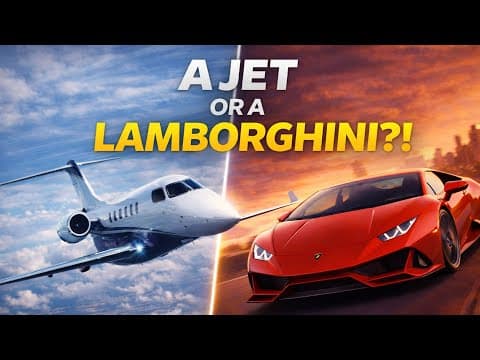 This Private Jet Costs The Same As A Lamborghini Huracán To Own