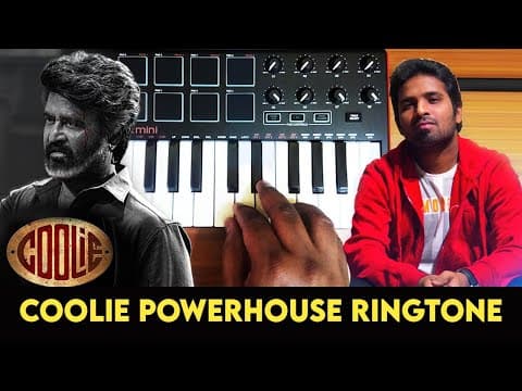 Coolie - Powerhouse Song Cover By Raj Bharath | Rajinikanth | Anirudh | Lokesh