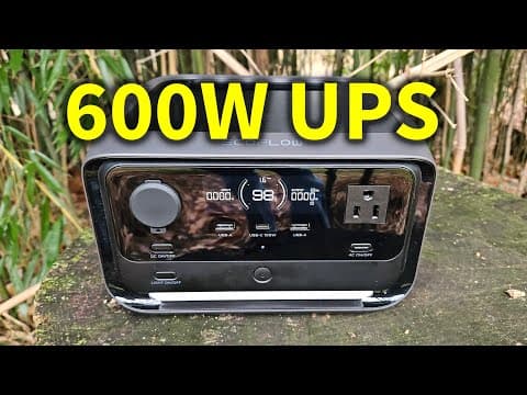 600w Ups? Ecoflow River 3 Plus Portable Power Station, Reviewed!