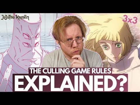 Huge Culling Game Explanation! Jujutsu Kaisen Season 3 Episode 3 - Reaction (manga Spoilers)